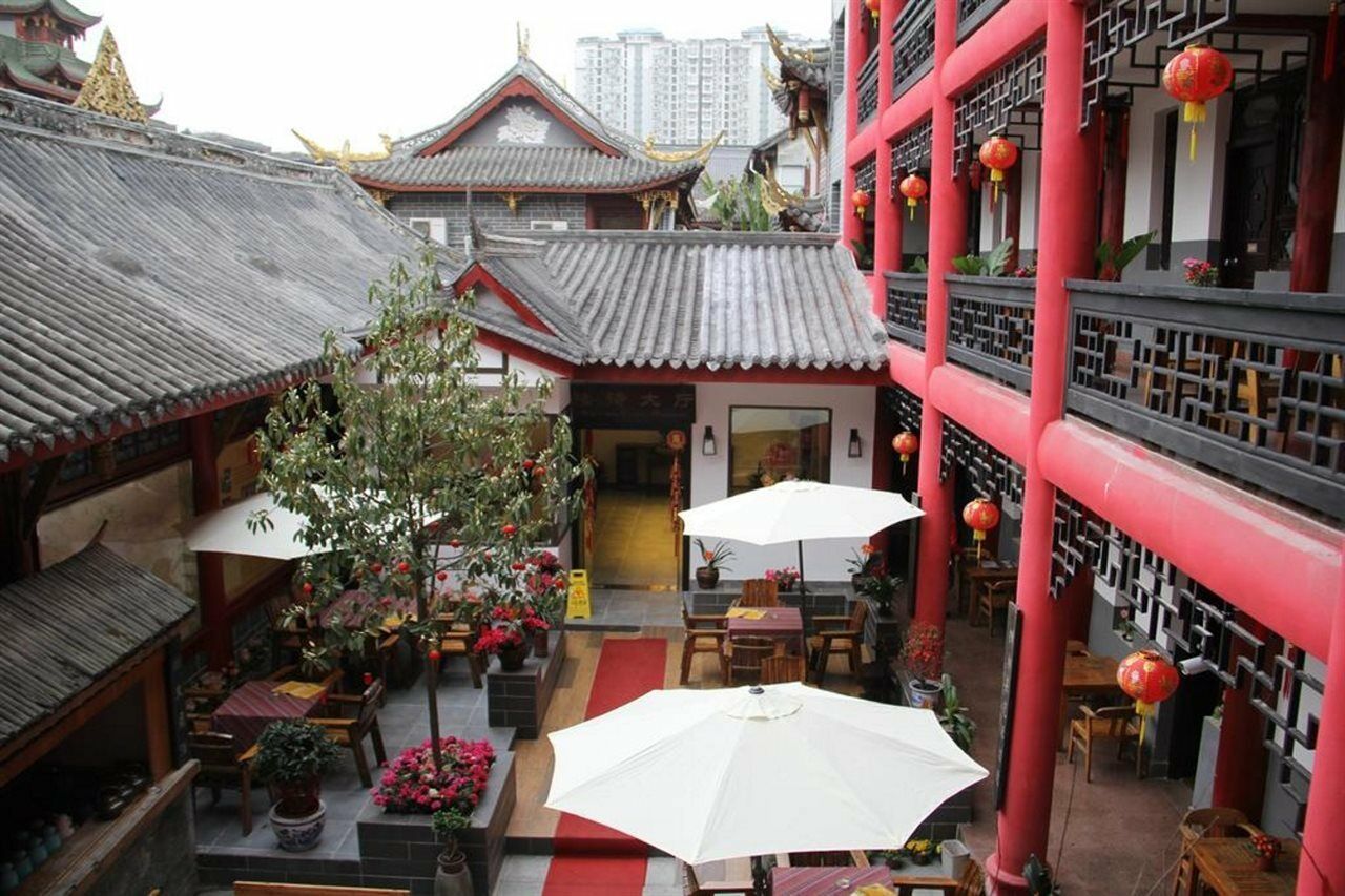 Chengdu Dreamstravelwenjuncourtyardhotel Exteriör bild